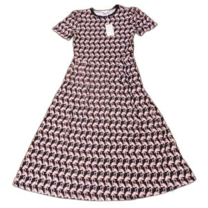 Boden JO815 Flamingo Pattern Dress Women's Size 4R NWT